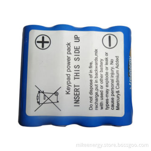 Alkaline Battery with 2.3Ah Capacity, 6V Voltage and Golden Power Cell TypeNew